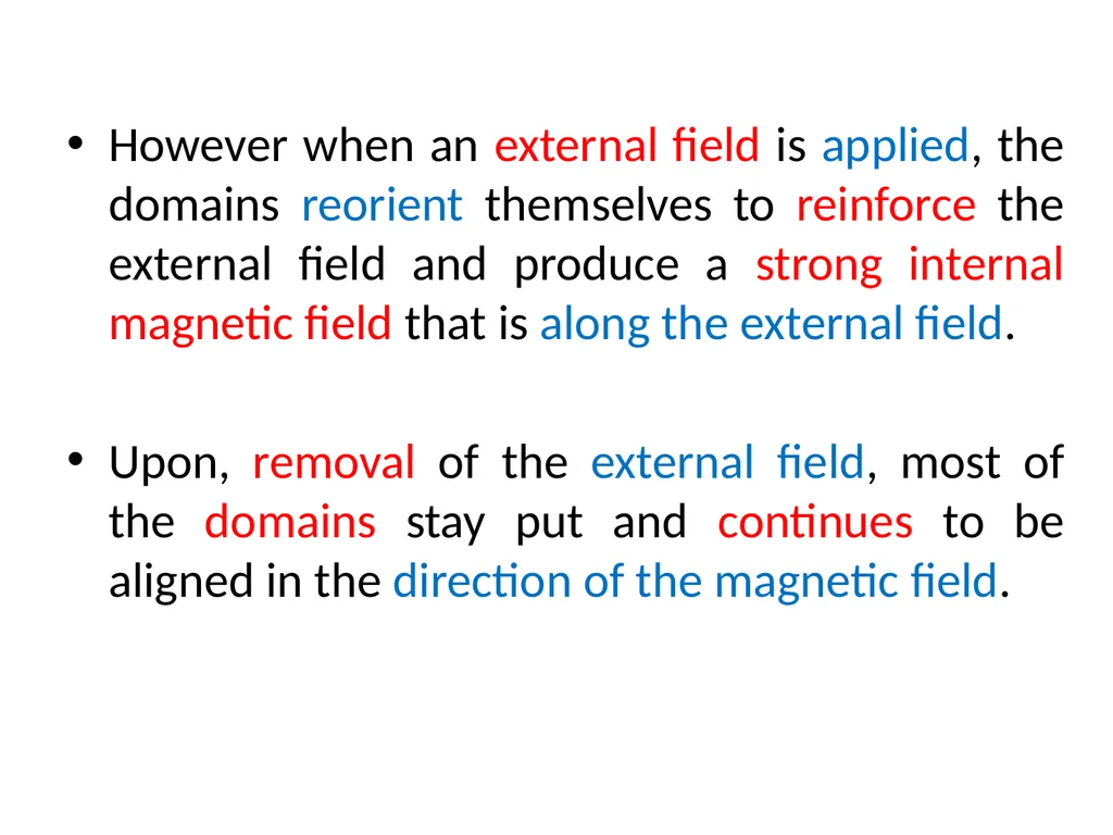 Classification of Magnetic materials The origin of - slide 15 of 24
