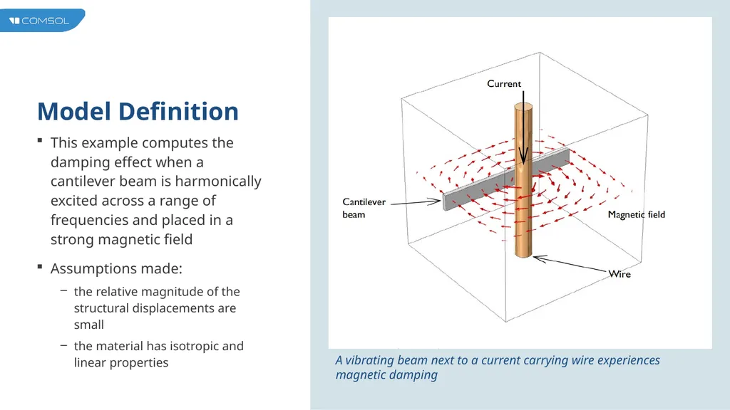 Magnetic Damping of Vibrating Conducting Solids - slide 3 of 9