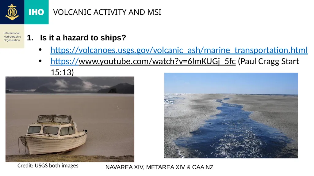 WMO, Geneva 12th – 16th September 2022 Volcanic - slide 2 of 8