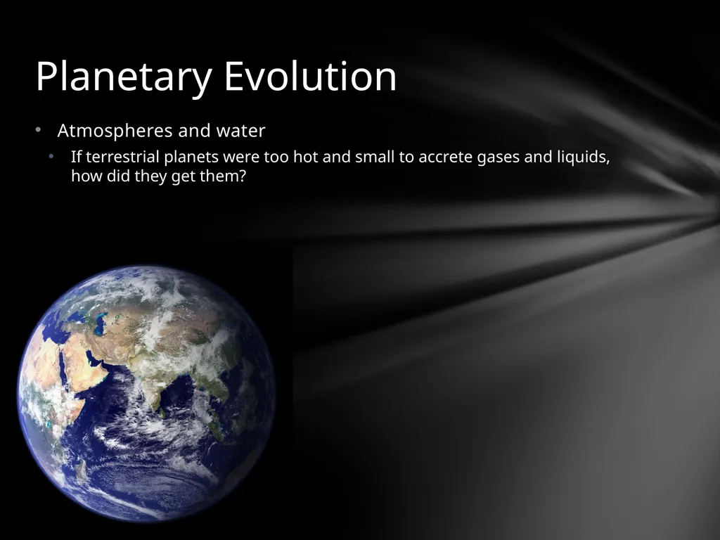 How are Planets Formed? Pre-solar nebula - slide 16 of 19