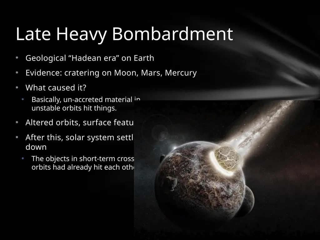 How are Planets Formed? Pre-solar nebula - slide 15 of 19