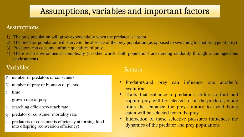 303.5: Ecological Modelling Theoretical Models - slide 3 of 9