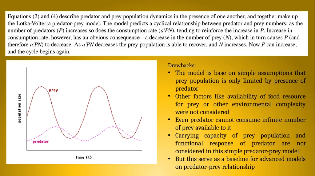 303.5: Ecological Modelling Theoretical Models - slide 6 of 9