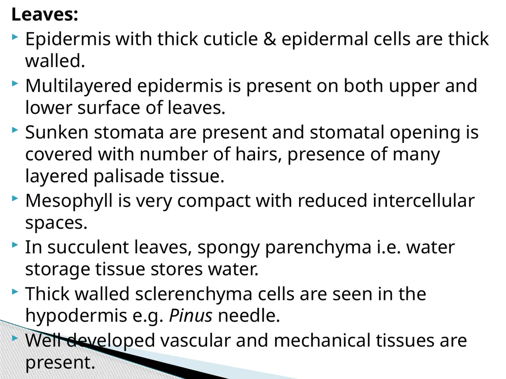 Sem.III, Paper-III ECOLOGICAL ADAPTATIONS Seema - slide 8 of 22