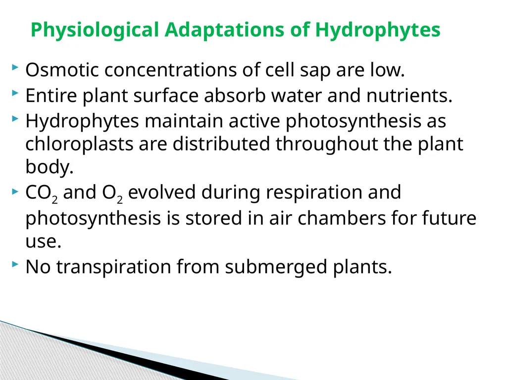 Sem.III, Paper-III ECOLOGICAL ADAPTATIONS Seema - slide 21 of 22