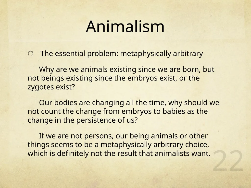 What Are We? 王海若 1401110821 1 Background - slide 22 of 39