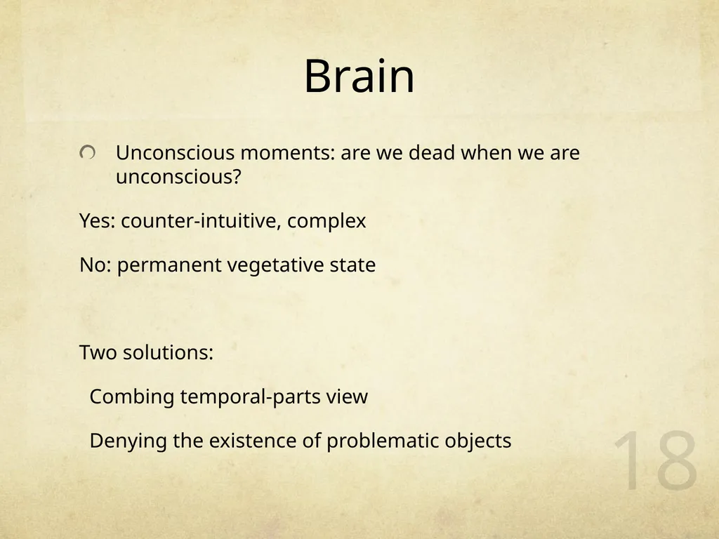 What Are We? 王海若 1401110821 1 Background - slide 18 of 39