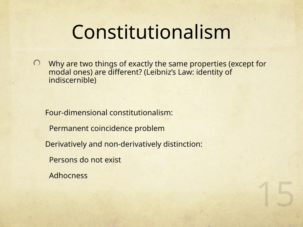 What Are We? 王海若 1401110821 1 Background - slide 15 of 39