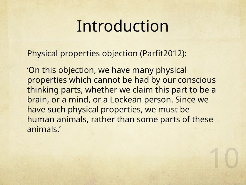 What Are We? 王海若 1401110821 1 Background - slide 10 of 39