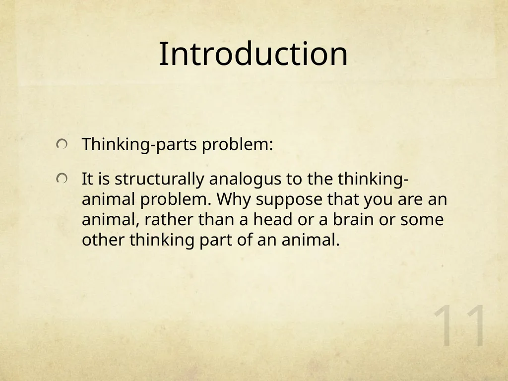 What Are We? 王海若 1401110821 1 Background - slide 11 of 39