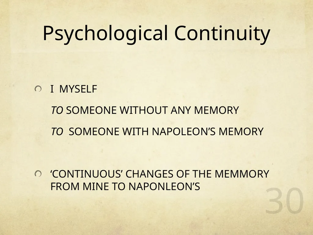 What Are We? 王海若 1401110821 1 Background - slide 30 of 39