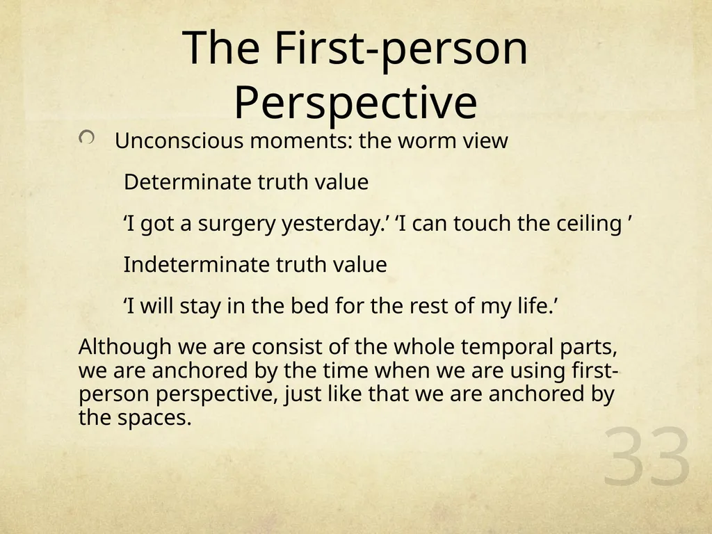 What Are We? 王海若 1401110821 1 Background - slide 33 of 39