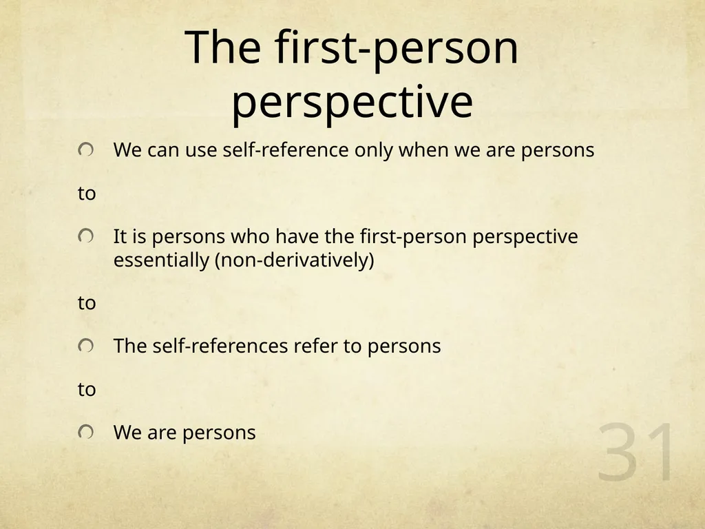 What Are We? 王海若 1401110821 1 Background - slide 31 of 39