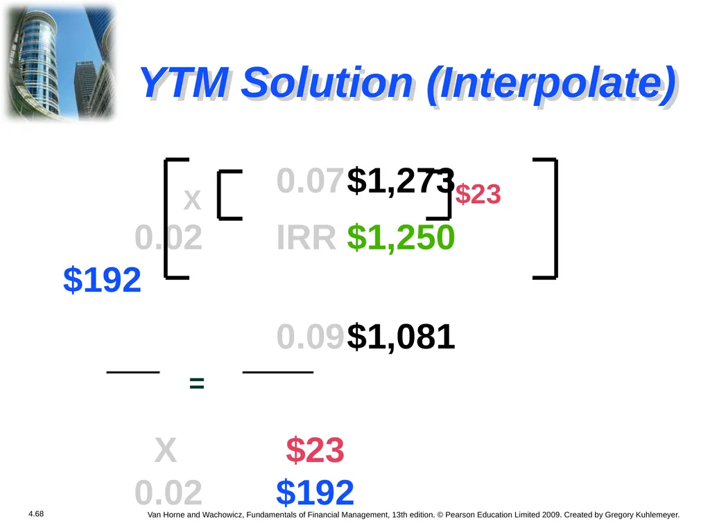 Chapter 4 The Valuation of Long-Term Securities - slide 67 of 80