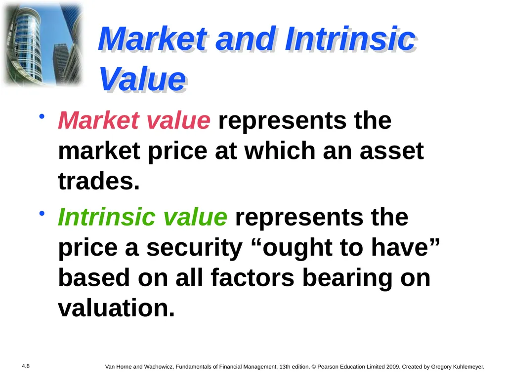 Chapter 4 The Valuation of Long-Term Securities - slide 7 of 80