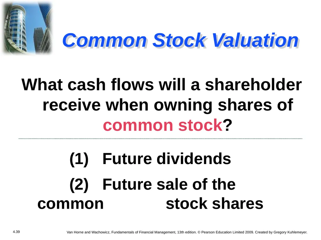 Chapter 4 The Valuation of Long-Term Securities - slide 38 of 80
