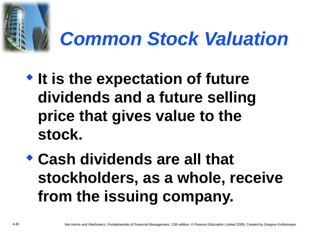 Chapter 4 The Valuation of Long-Term Securities - slide 39 of 80