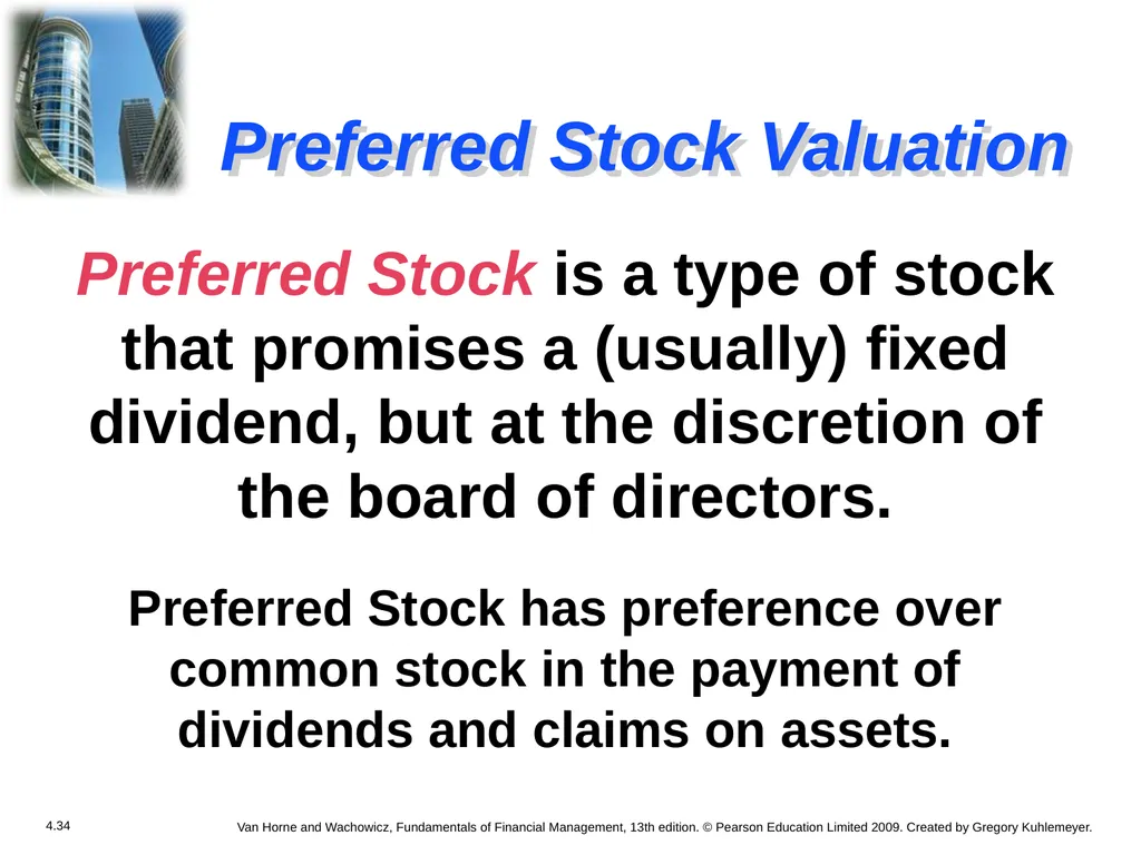 Chapter 4 The Valuation of Long-Term Securities - slide 33 of 80