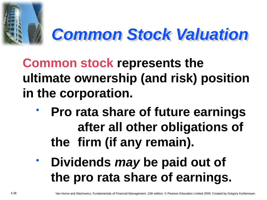 Chapter 4 The Valuation of Long-Term Securities - slide 37 of 80