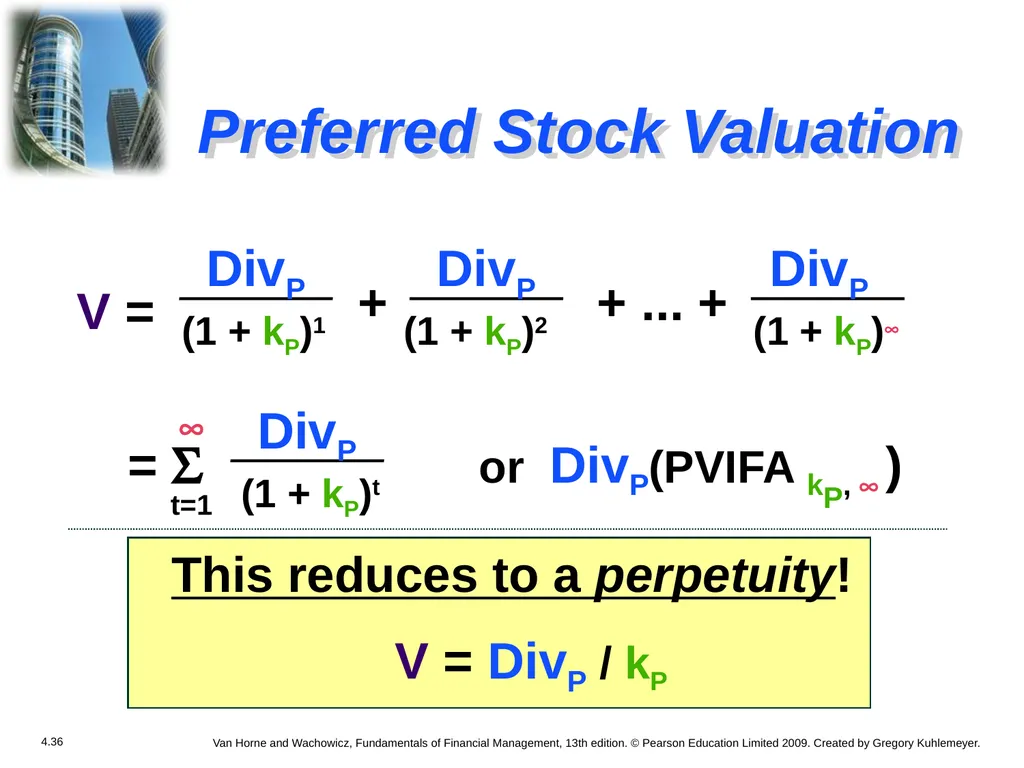 Chapter 4 The Valuation of Long-Term Securities - slide 35 of 80