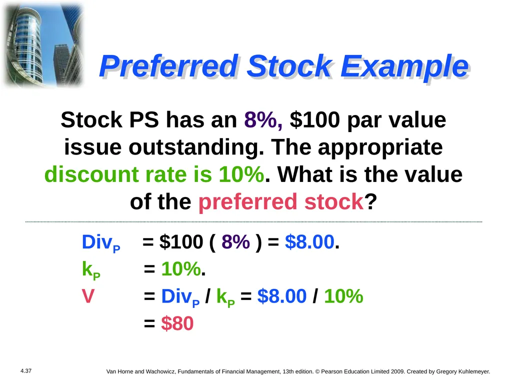 Chapter 4 The Valuation of Long-Term Securities - slide 36 of 80