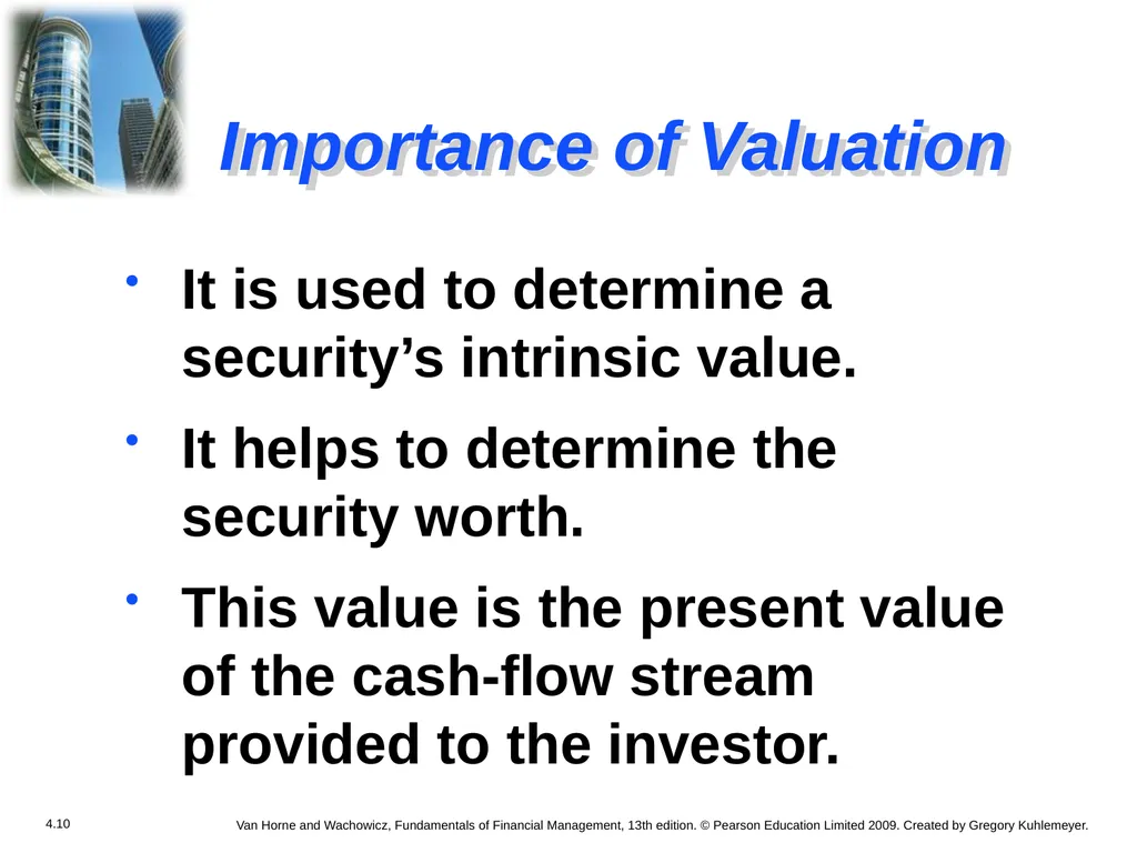 Chapter 4 The Valuation of Long-Term Securities - slide 9 of 80