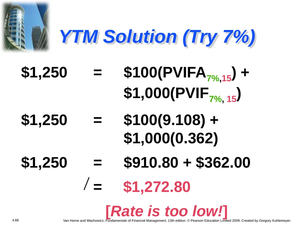 Chapter 4 The Valuation of Long-Term Securities - slide 65 of 80