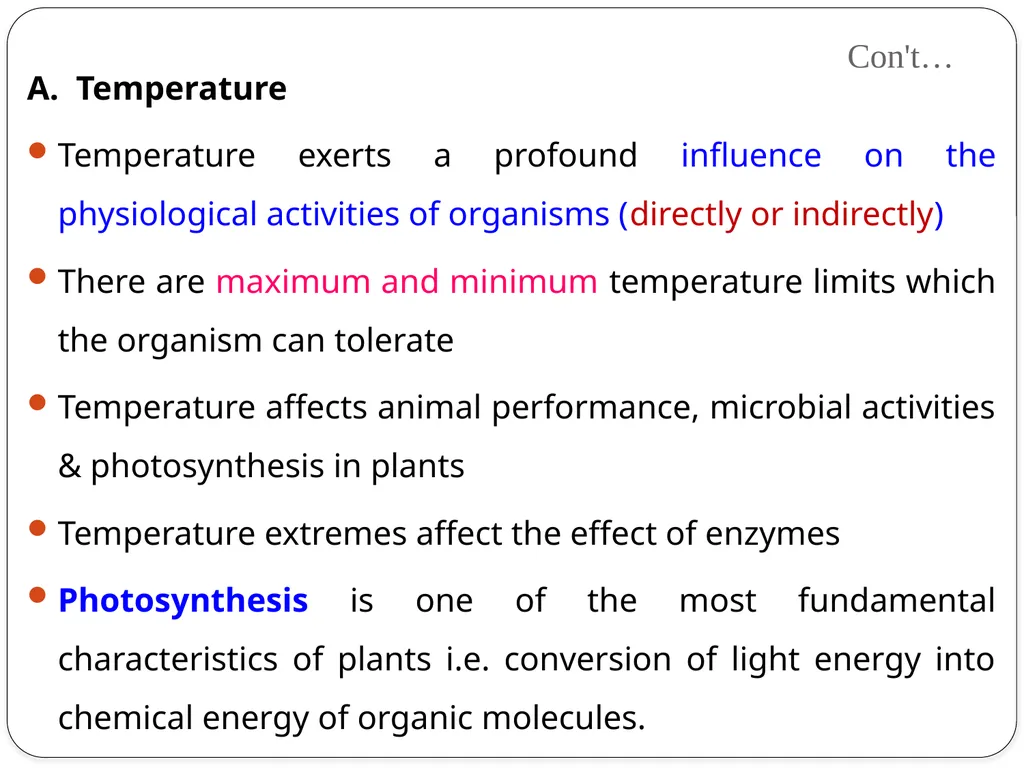 ENVIRONMENTAL FACTORS Objectives At the end of - slide 11 of 41