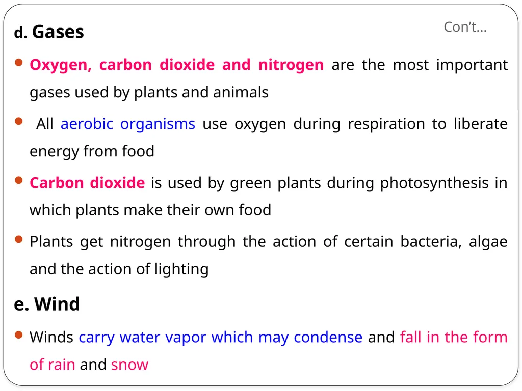 ENVIRONMENTAL FACTORS Objectives At the end of - slide 22 of 41