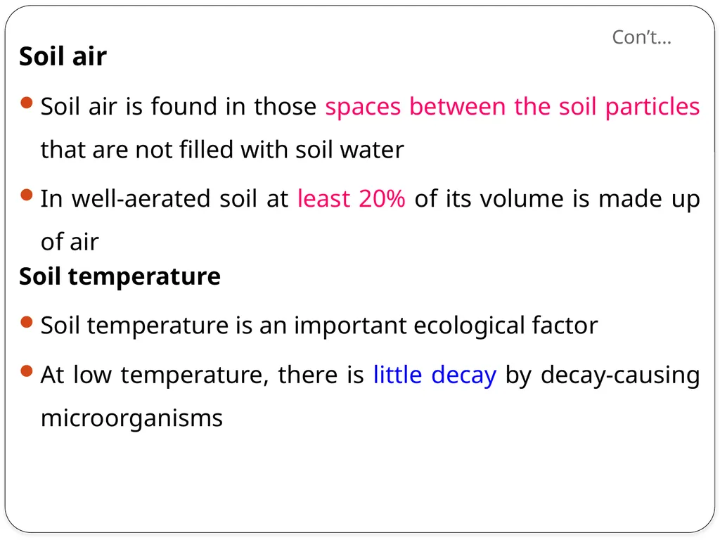 ENVIRONMENTAL FACTORS Objectives At the end of - slide 26 of 41