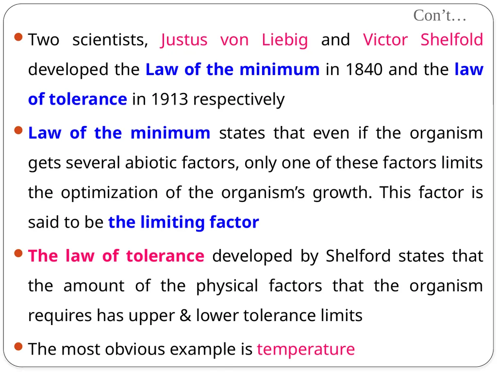 ENVIRONMENTAL FACTORS Objectives At the end of - slide 8 of 41