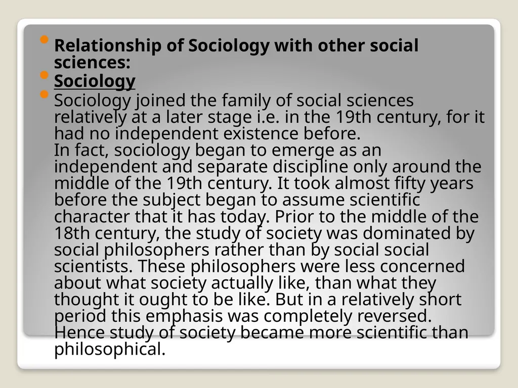 Introduction to Sociology By DR. SAREER KHAN - slide 18 of 22