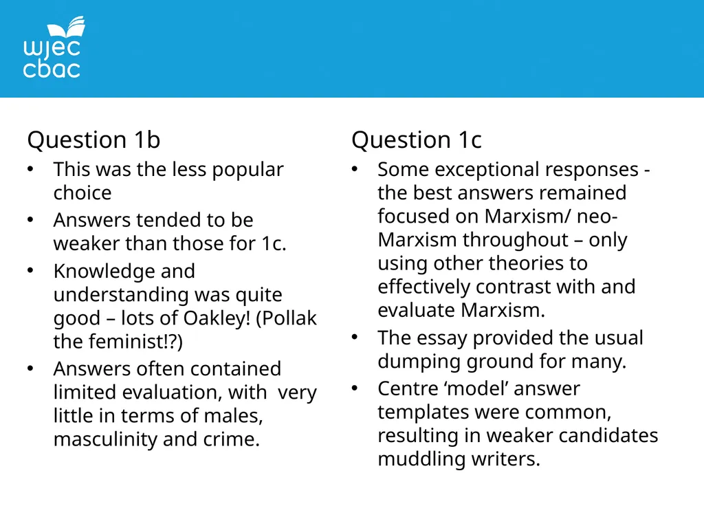 A-level Sociology Unit 3 CPD Presentation Option 1 - slide 10 of 17