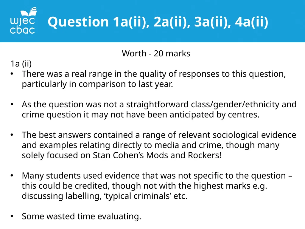 A-level Sociology Unit 3 CPD Presentation Option 1 - slide 5 of 17
