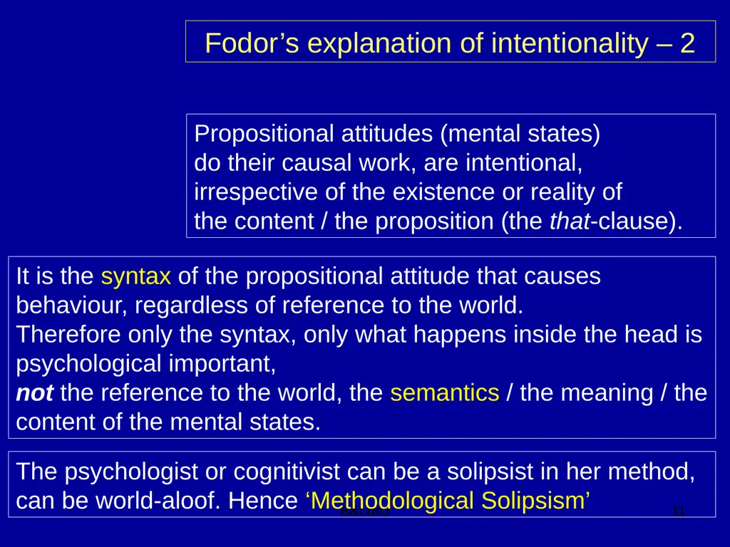 B&LdeJ 1 Theoretical Issues in Psychology - slide 11 of 21