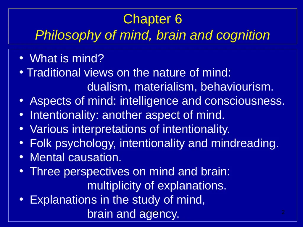 B&LdeJ 1 Theoretical Issues in Psychology - slide 2 of 21