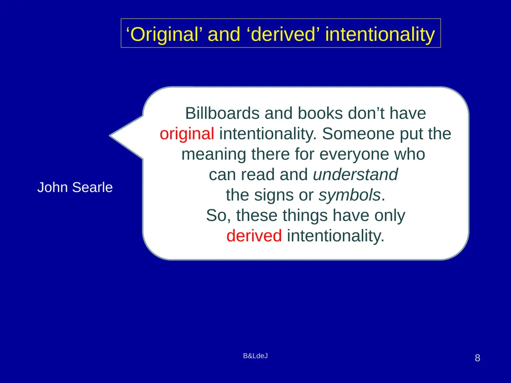 B&LdeJ 1 Theoretical Issues in Psychology - slide 8 of 21