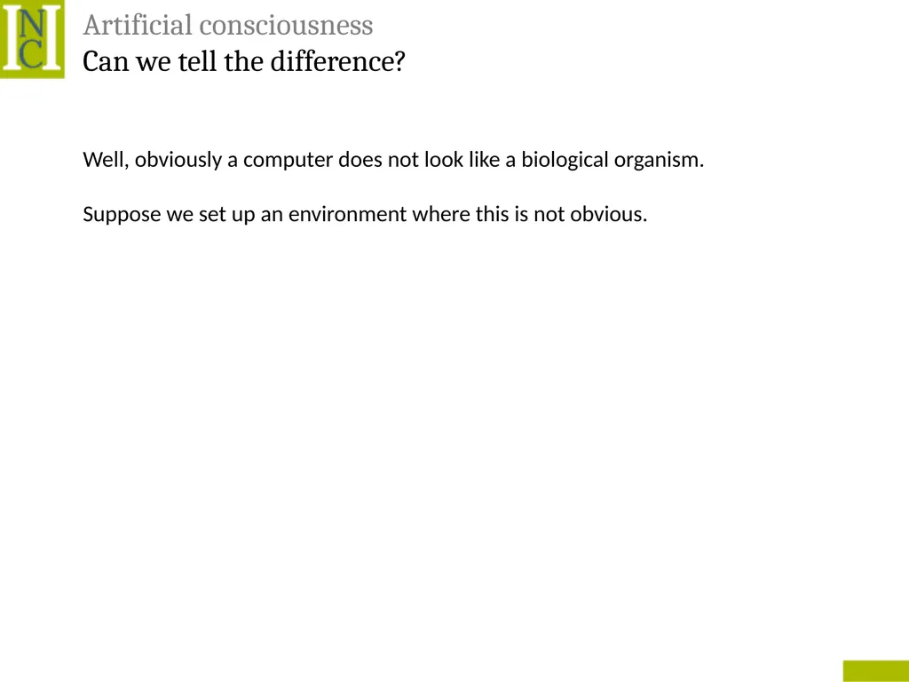 Lecture 6 Consciousness Consciousness A hard - slide 43 of 52