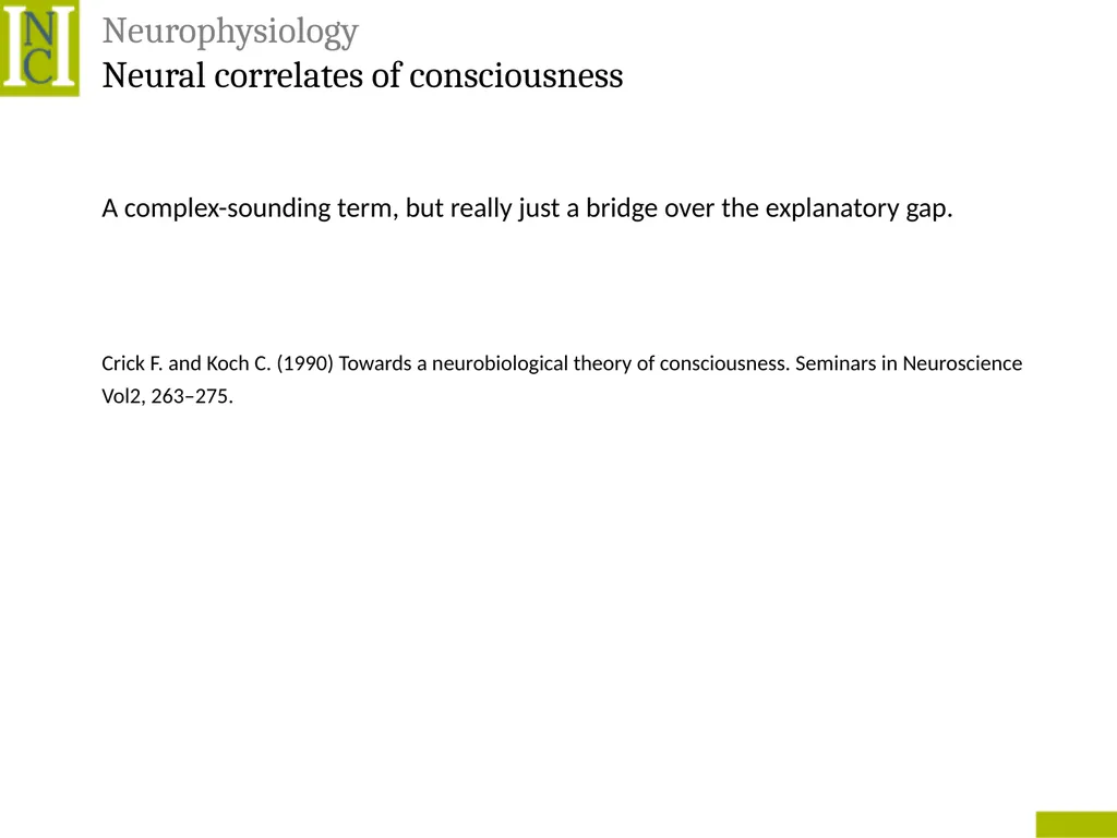 Lecture 6 Consciousness Consciousness A hard - slide 32 of 52