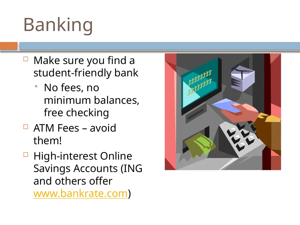Money Managing Tips for International Students - slide 5 of 22