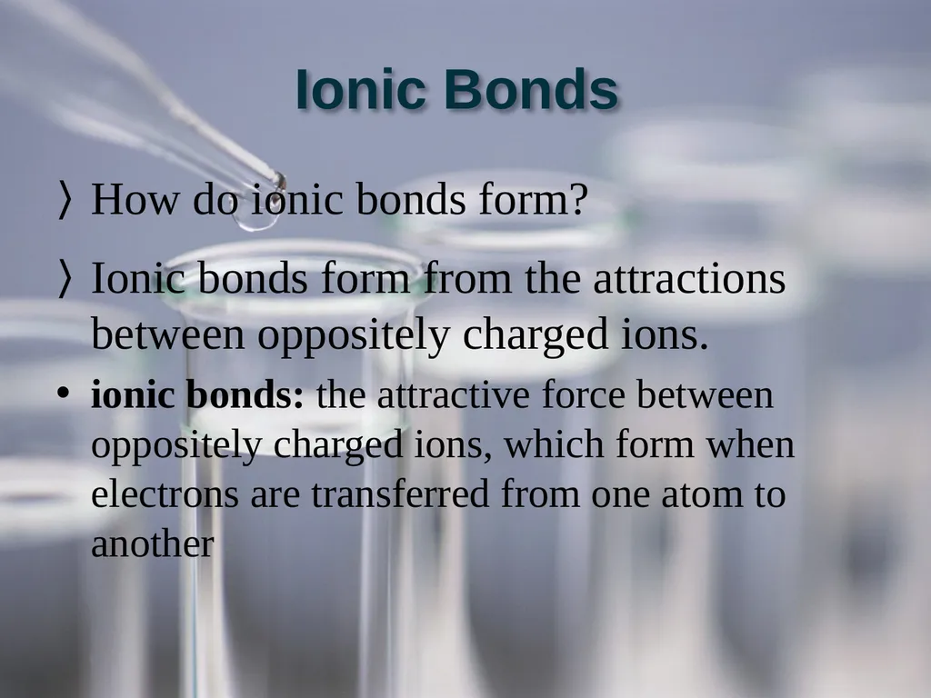 Chapter 6: The Structure of Matter Section 2: - slide 4 of 19