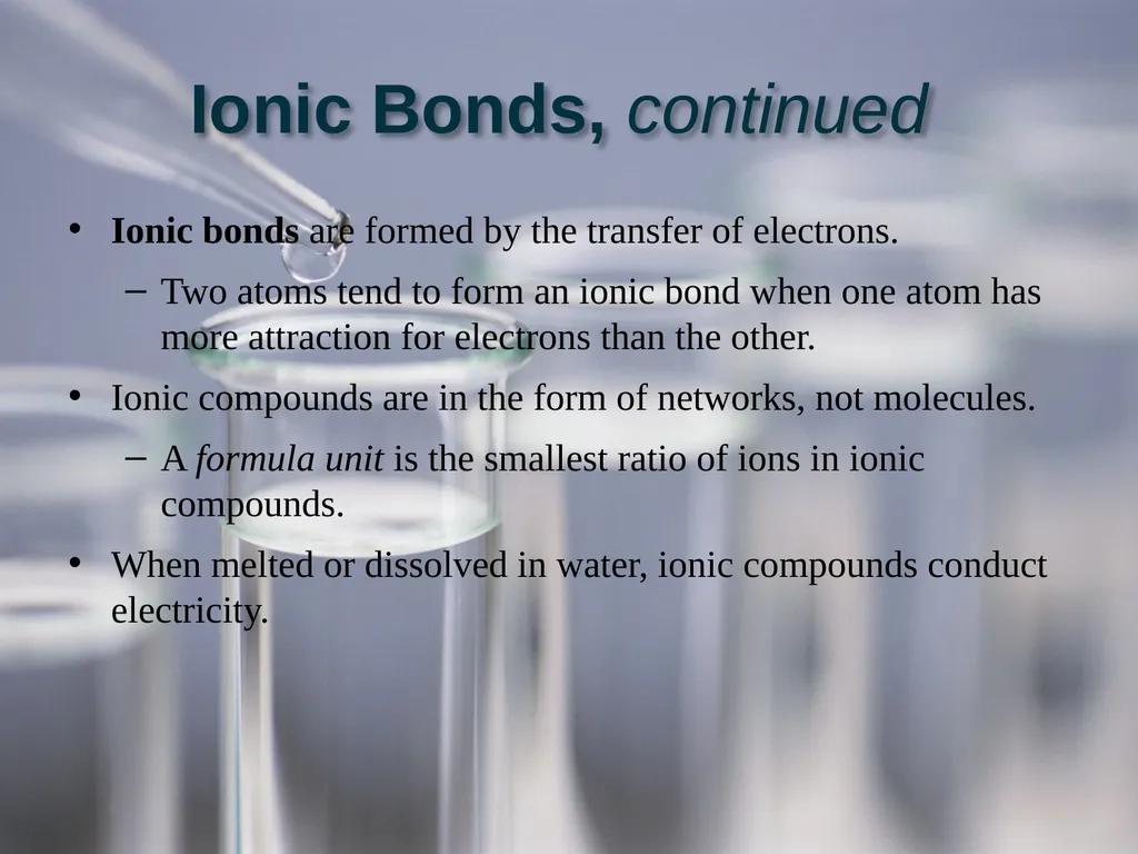 Chapter 6: The Structure of Matter Section 2: - slide 5 of 19