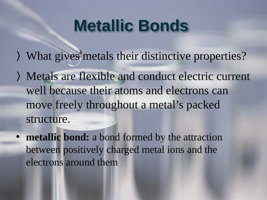 Chapter 6: The Structure of Matter Section 2: - slide 13 of 19