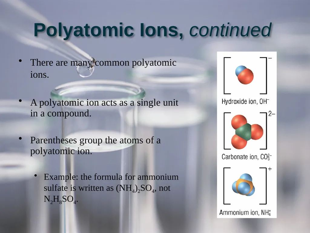 Chapter 6: The Structure of Matter Section 2: - slide 16 of 19