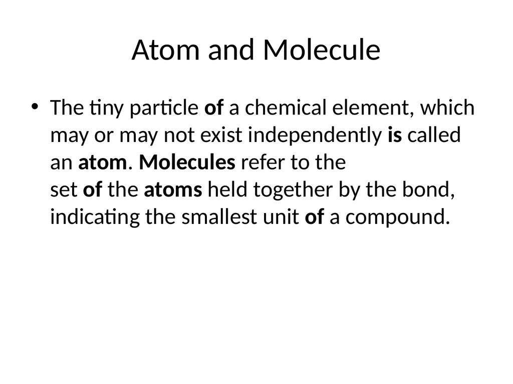 Building block of matter P. Choudhury Elements A - slide 49 of 53
