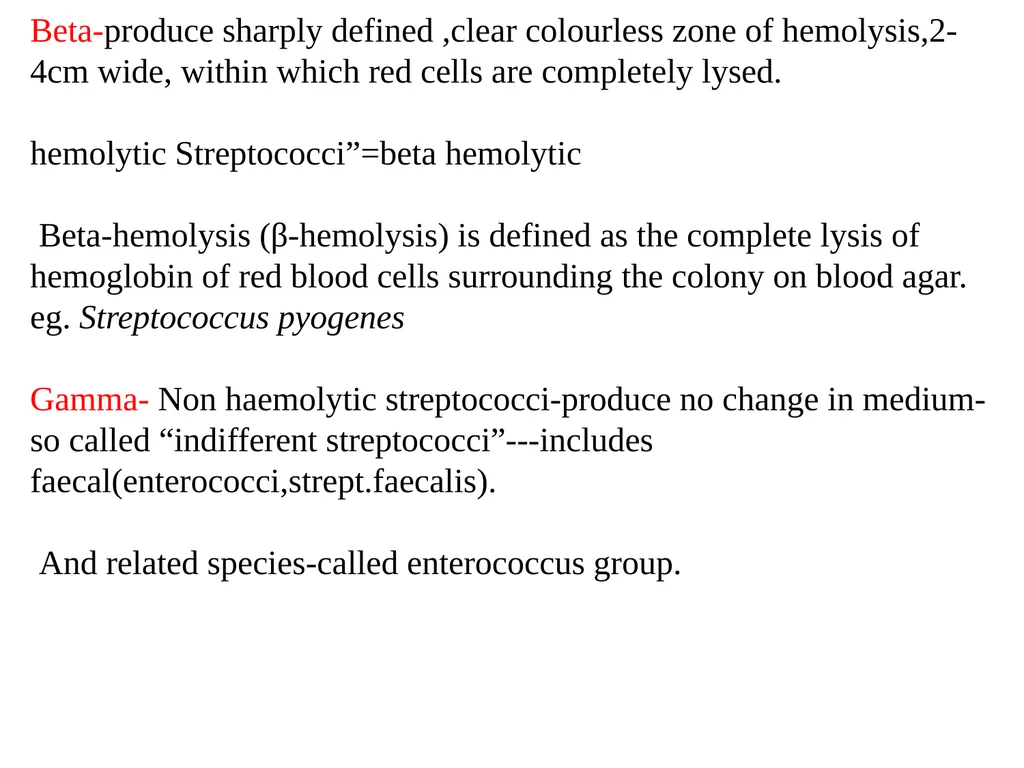GENUS –STREPTOCOCCUS Dated-09/12/2020 2nd year - slide 8 of 28
