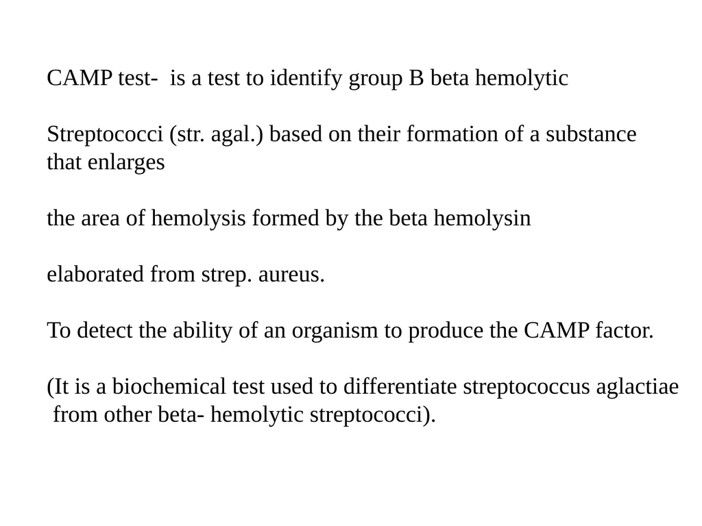 GENUS –STREPTOCOCCUS Dated-09/12/2020 2nd year - slide 23 of 28