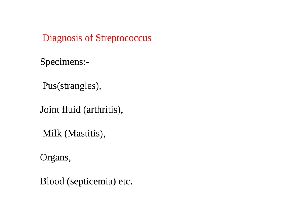 GENUS –STREPTOCOCCUS Dated-09/12/2020 2nd year - slide 21 of 28