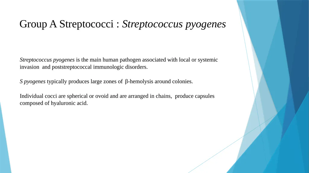 Pyogenic cocci: Genus Streptococcus Prof.Dr.Baydaa - slide 5 of 15