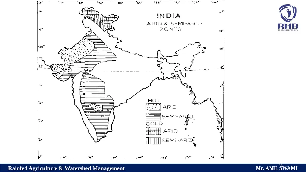 Soil and climatic conditions prevalent in rainfed - slide 92 of 94